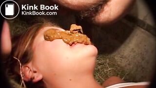 Scat_Face 12 | Yong girl get full shit face