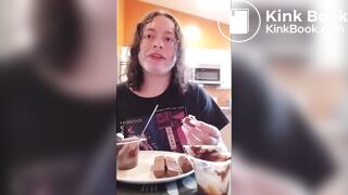 Eating w/mouth open then shitting