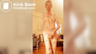 chopsticks in front and back then shit