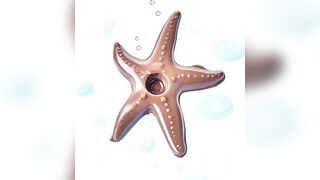 Chocolate starfish 2