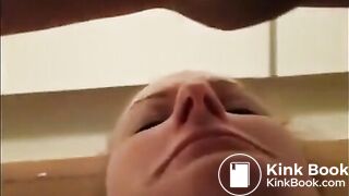 she loves eating shit