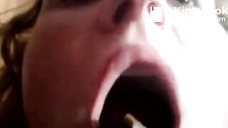 crazy ex eating shit