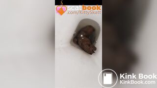 Four secret close up toilet logs