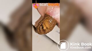 Four secret close up toilet logs