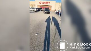 Pretty girl unloads in the bathroom sink