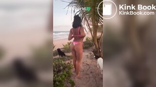 Hot, Busty, Shit, Beach, Scat,