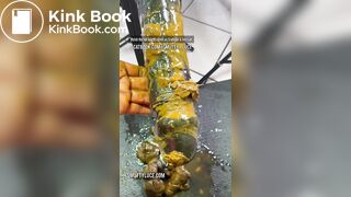 EPIC Anal EBONY SCAT Ass Fucking - Monster turd