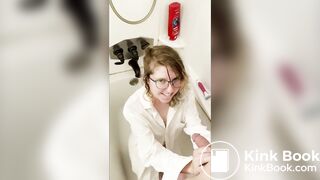 nerdy girl's first time being a piss whore