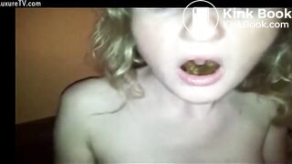 Shit eating girlfriend