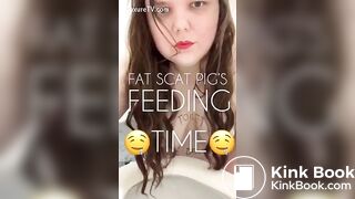 FAT SCAT PIGS FEEDING TIME SHIT MUNCH COMPILATION