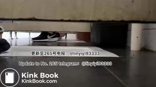 Beautiful girl poops in the toilet 26