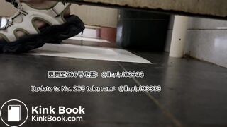 Beautiful girl poops in the toilet 26