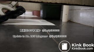 Beautiful girl poops in the toilet 26