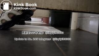 Beautiful girl poops in the toilet 26