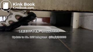 Beautiful girl poops in the toilet 26