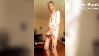 shit wanking and nude