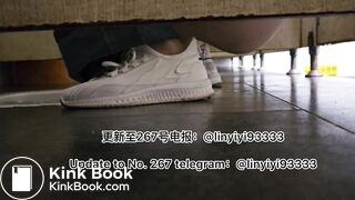 Beautiful girl poops in the toilet 30