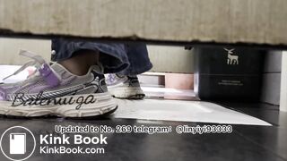 Beautiful girl poops in the toilet 32