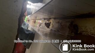 Beautiful girl poops in the toilet 33