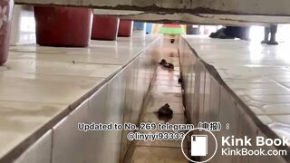 Beautiful girl poops in the toilet 34