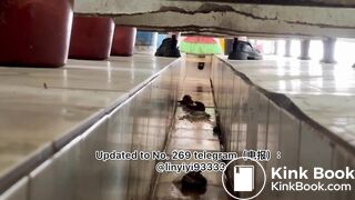 Beautiful girl poops in the toilet 34