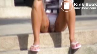 PSG - Dany public pantypoop #2