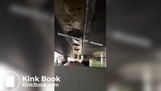 Beautiful girl poops in the toilet 39