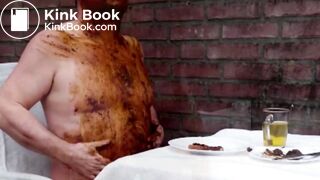 heerlijk ontbijt in de buitenlucht.