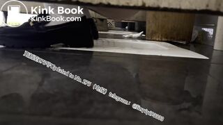 Beautiful girl poops in the toilet 43