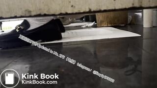 Beautiful girl poops in the toilet 43