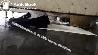 Beautiful girl poops in the toilet 43