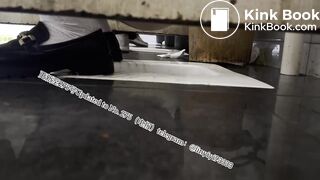 Beautiful girl poops in the toilet 43