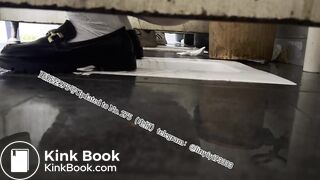 Beautiful girl poops in the toilet 43