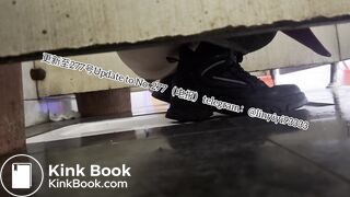 Beautiful girl poops in the toilet 45