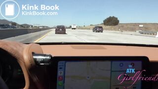 Behind-the-scenes fun hooking up with fresh-faced Storm Rose, pussy play and tease POV