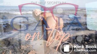 Hot MILF SECRETARY FUCKS and drinks boss's piss to not lose her job