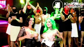 Horny German Slut Gets Pissed On In The Shower and Drinks The Piss