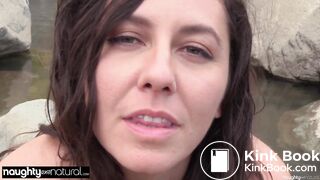 All Natural Woman Pissing in Nature