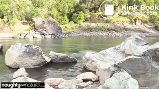 All Natural Woman Pissing in Nature