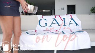 Milf Fucks Gardener with Cucumber, Pissing, and Gets Anal Creampie