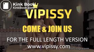 Stunning Lesbians Turn Dinner Into Wet Sex Session