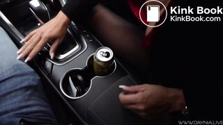 My young trainee fucks me after work! Public MILF Sex | DAYNIA