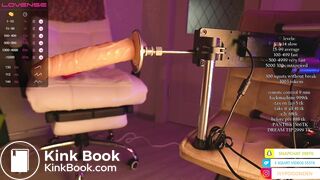 I bent down and immediately finished with a jet orgasm on my floor! fuckmachine fucks my pussy onlin