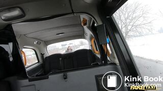 Fake Taxi Cheeky Asian passenger gets out and takes a piss in the middle of the road