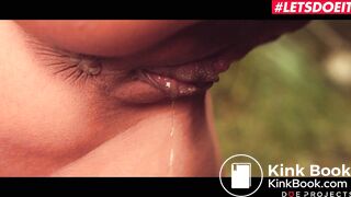 DOE PROJECTS - Alexa Tomas Takes A Piss In Public Before Sucking Cock - LETSDOEIT