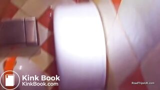 British MILF Angie George candid footage