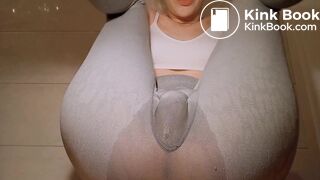 Wet leggings, SQUIRTING ORGASM