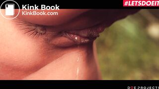 DOEPROJECTS - Hot Brunette Alexa Tomas Masturbates And Sucks Cock In The Forest - LETSDOEIT