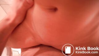 STEPSISTER PEES IN THE BATHROOM WHILE I AM IN IT AND ENDS UP FUCKING ME FOR A CREAMPIE