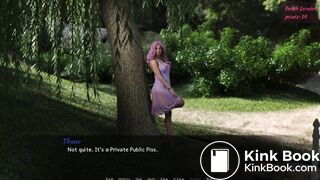 Fetish Locator PC GAME (READ ALOUD with in game voice & sounds) Public pissing & kissing with Polly